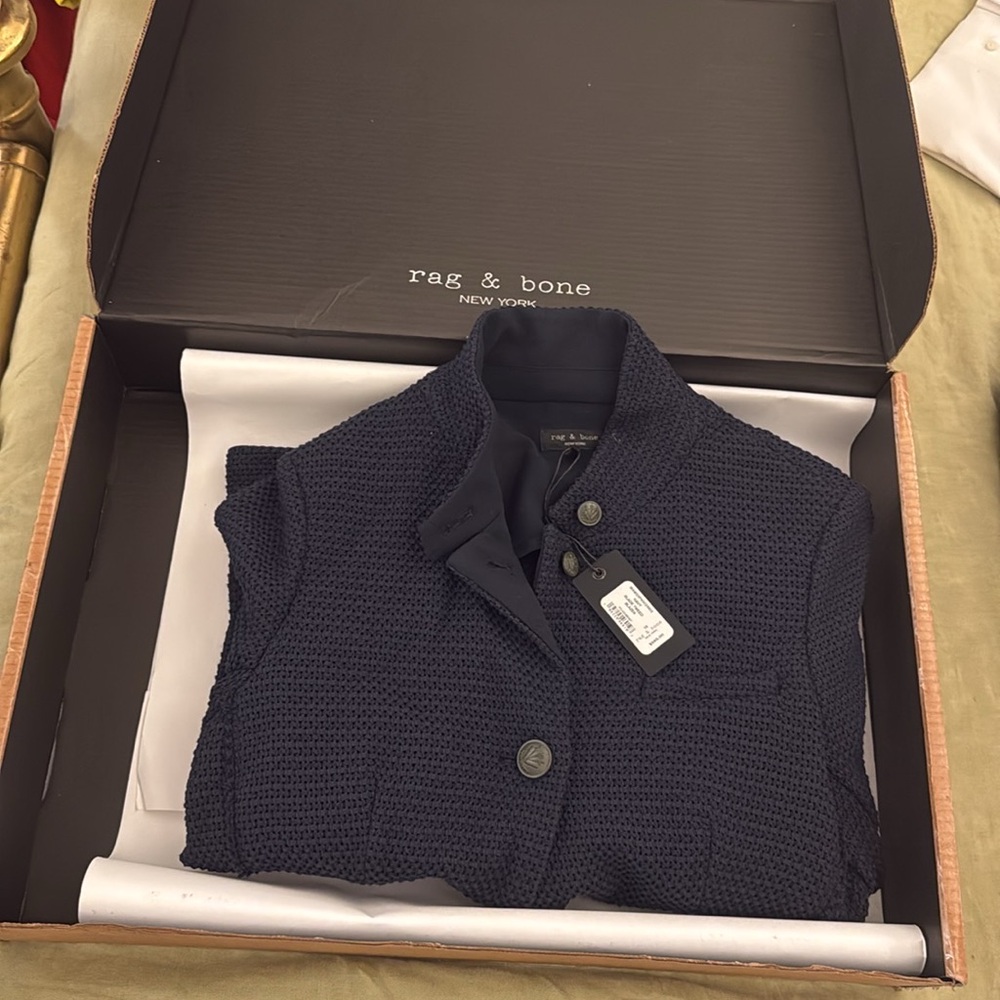 Rag & Bone Women’s Navy Blazer NWT 10